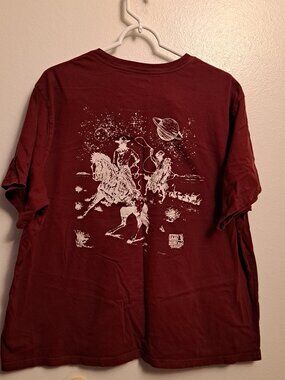 Levi's Relaxed Fit Short Sleeve Graphic T-Shirt Space Cowboy Western wear